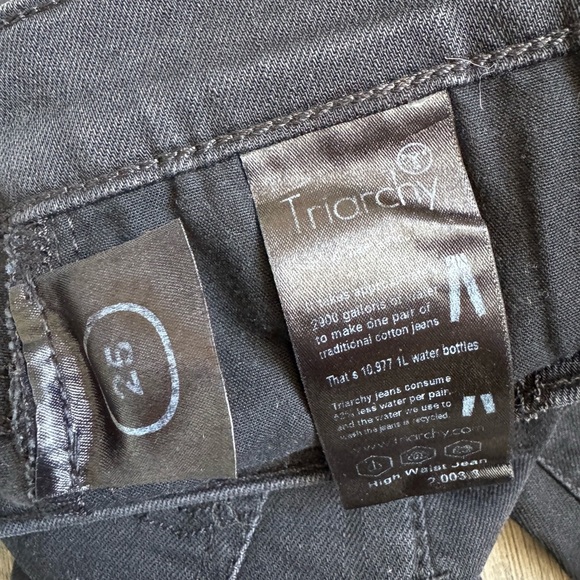 Triarchy Black High Rise Skinny Jeans - Picture 6 of 6